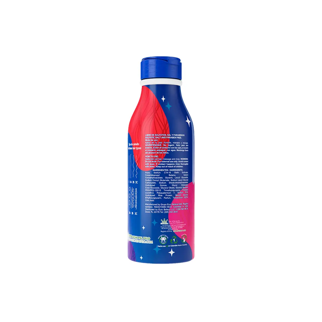 Shampoo Protección Plus Leche pal pelo 4 Shampoo Protección Plus